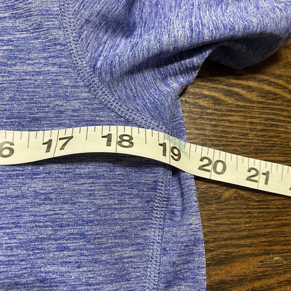 Nike Dri-fit Mens Shirt Size Large Blue Workout Active Short Sleeve - Picture 4 of 8